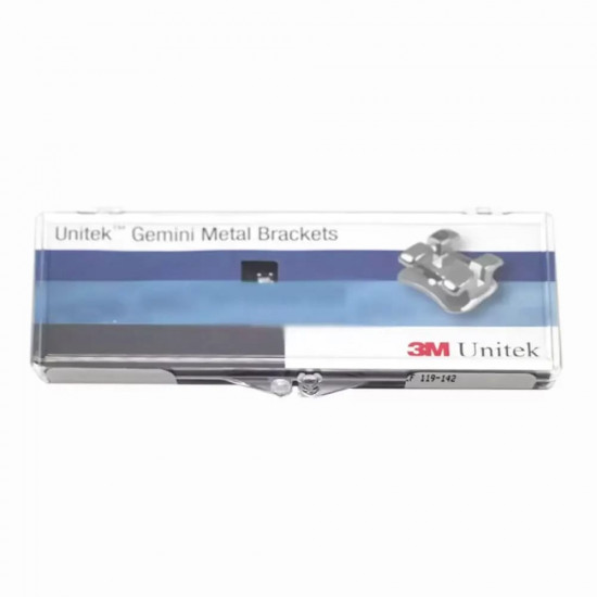 3M Unitek Gemini Metal Twin Brackets