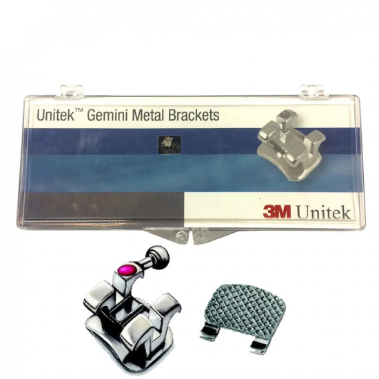 3M Unitek Gemini Metal Twin Brackets