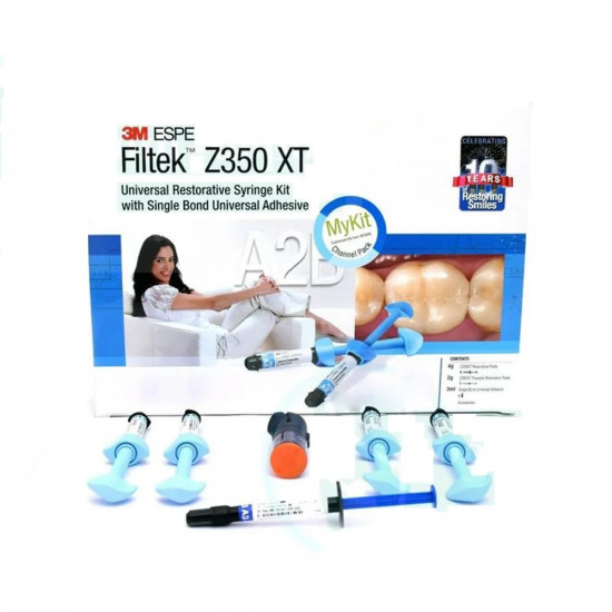 3M ESPE Filtek Z350 Xt Universal Restorative Syringe Kit With Single Bond Universal Adhesive